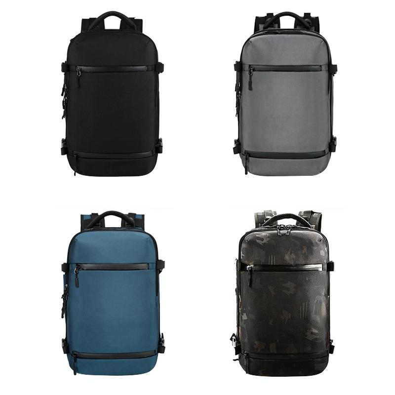 20 Inch Waterproof Usb Shoulder Backpack - Black