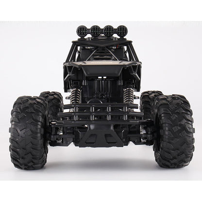 37cm Remote Control Bigfoot Climbing Car - 1 12 Alloy 4wd Cross-country Toy - Black