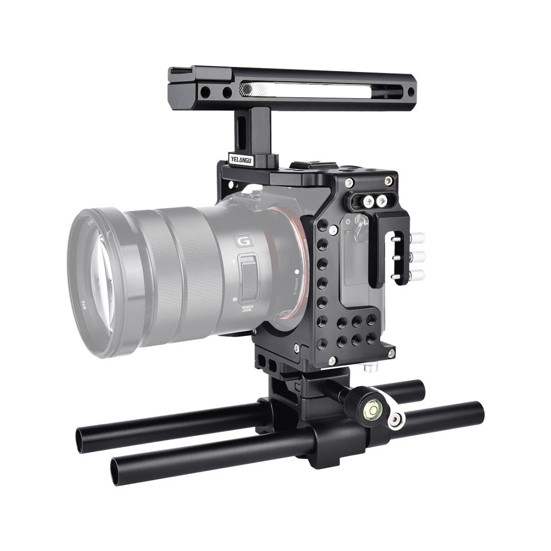 Sony A7 Camera Cage Stabilizer For Video - Black