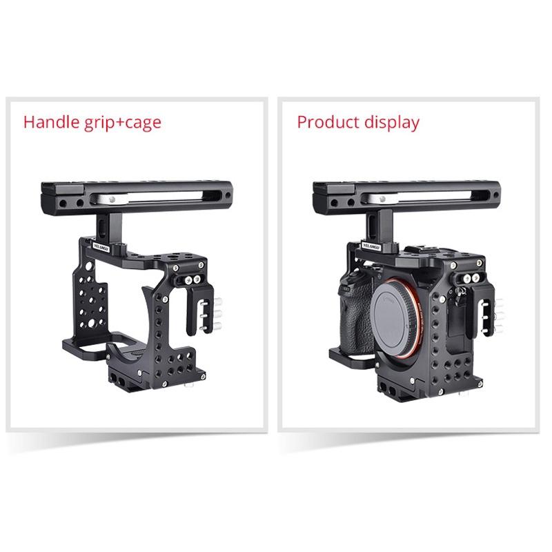 Sony A7 Camera Cage Stabilizer For Video - Black