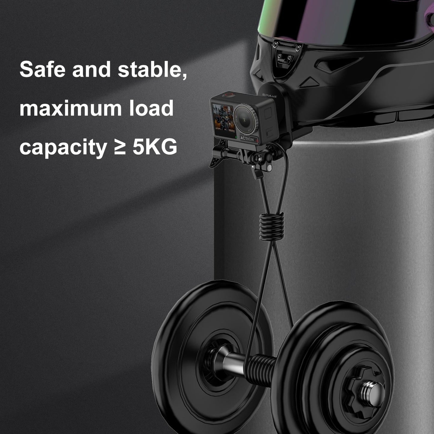 Universal Motorcycle Action Camera Mount for Gopro and Others