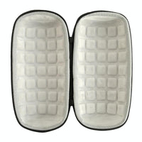 Portable Bluetooth Speaker Storage Box with Strap & Carabiner for Jbl Charge 5 - Black