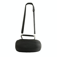 Portable Bluetooth Speaker Storage Box with Strap & Carabiner for Jbl Charge 5 - Black