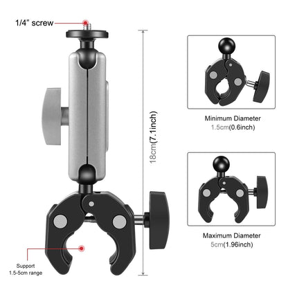 Motorcycle Pliers Mount with Adapter and Screw