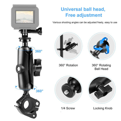 Quick Release Handlebar Mount for Action Cameras