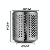 Open Design Outer Filter Cover For Hd01 / Hd03 / Hd08 / Hd15 Hair Dryer - Rose Red