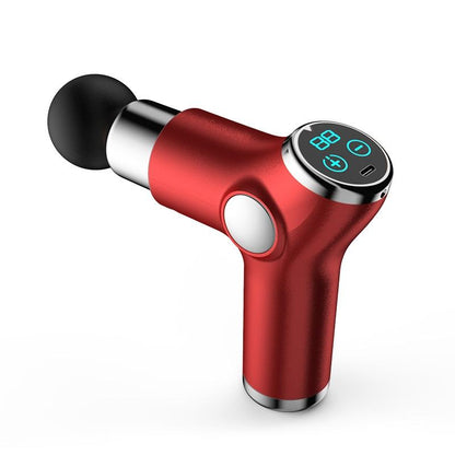 Compact Muscle Massage Gun For Relaxation - Red