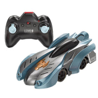 Electric Remote Control Wall Climbing Car for Kids - Mini Toy - Blue Break Handle Rc Edition