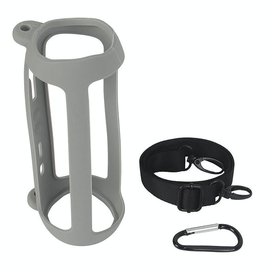Silicone Protective Case for Jbl Flip6 Bluetooth Speaker - Silver Gray