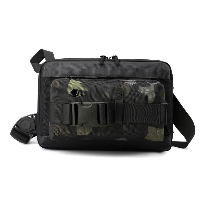 Functional Men Chest Bag Versatile Messenger Bag For Everyday Use - Camouflage