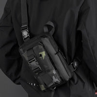 Functional Men Chest Bag Versatile Messenger Bag For Everyday Use - Camouflage