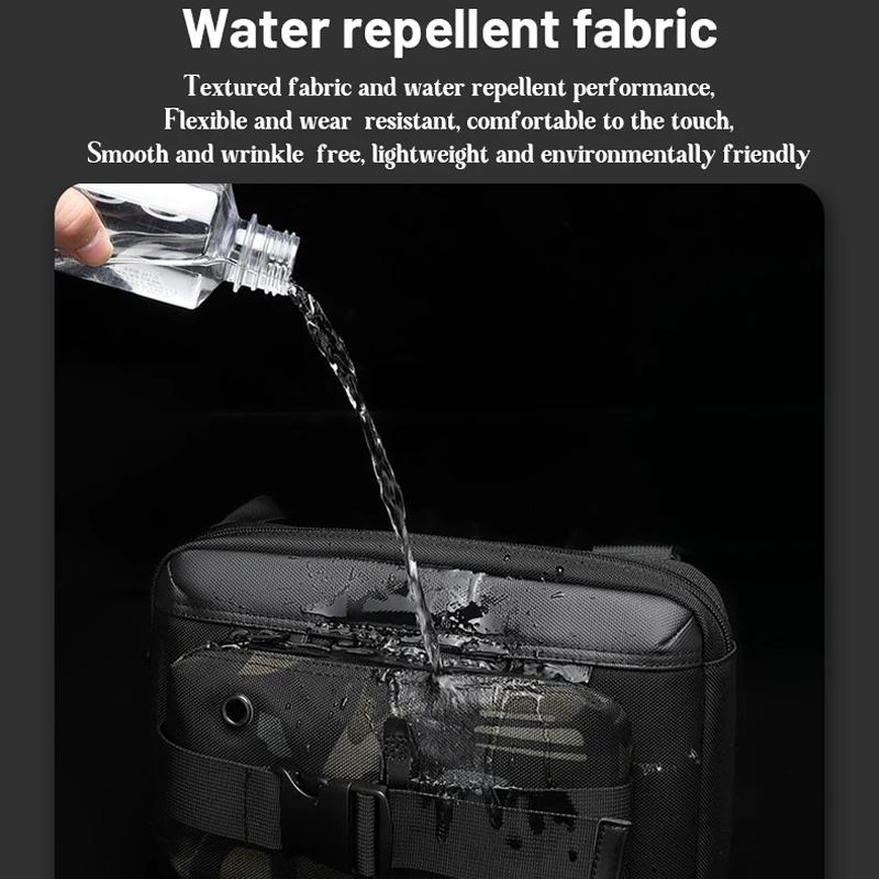 Functional Men Chest Bag Versatile Messenger Bag For Everyday Use - Camouflage