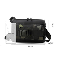 Functional Men Chest Bag Versatile Messenger Bag For Everyday Use - Camouflage