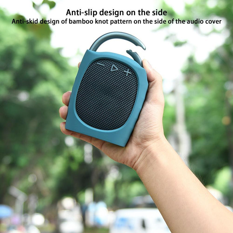 Silicone Case with Straps for Jbl Clip 4 Bluetooth Speaker - Green