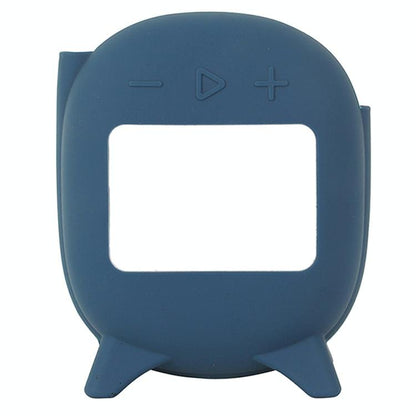 Army Green Silicone Case for Jbl Clip 4 Bluetooth Speaker - Blue