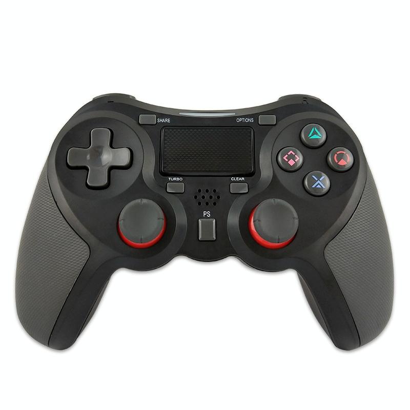 Wireless Bluetooth Game Controller for Ps4 - Rubberized - Black B