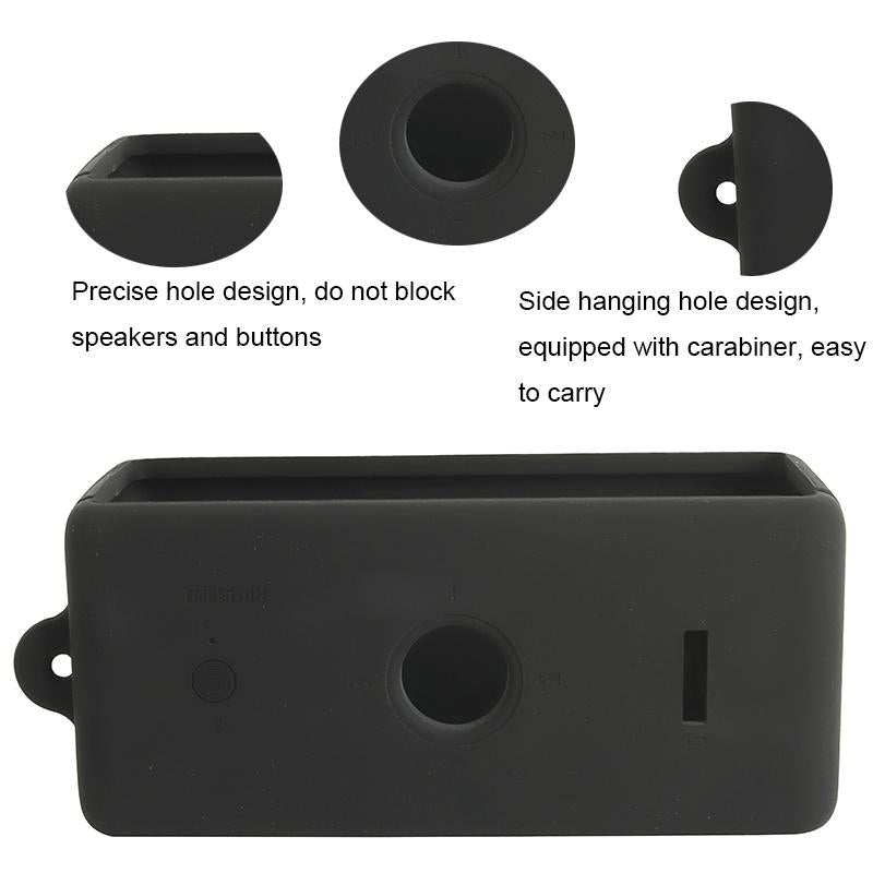 Silicone Case for Marshall Emberton Bluetooth Speaker - Silver Gray