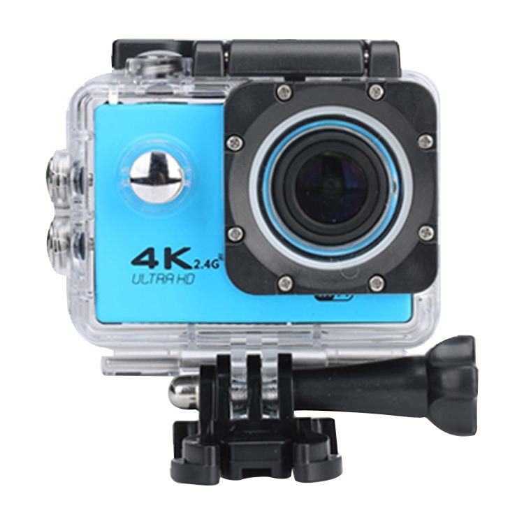 Waterproof 4k Action Camera for Cycling and Diving - Pink