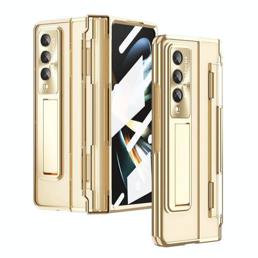 For Samsung Galaxy Z Fold4 5G Phantom Series Folding Case - Champagne Gold