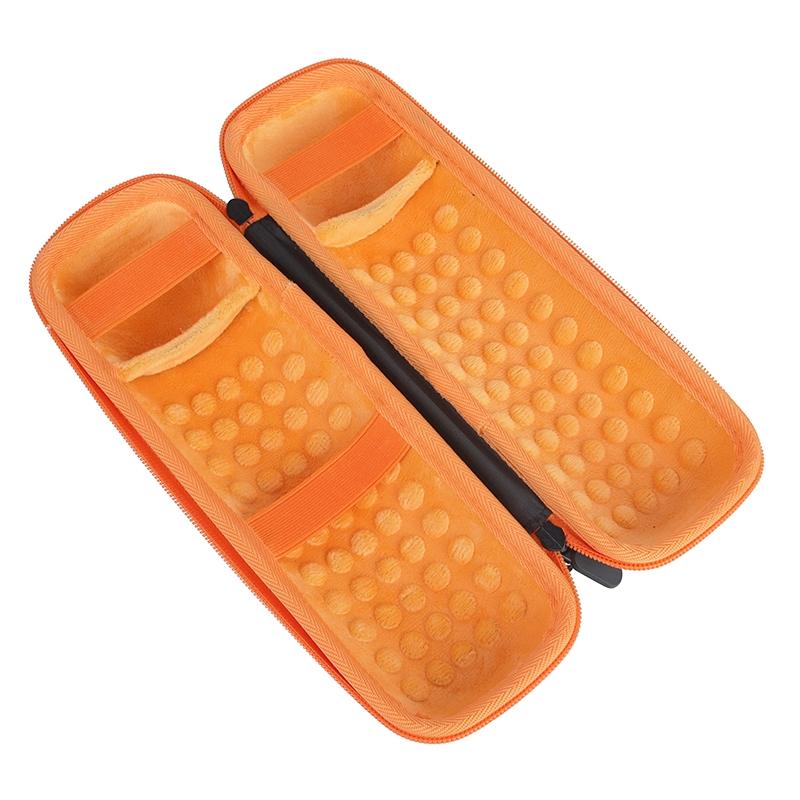 Portable Storage Case for Jbl Flip 6 - Compact and Durable - Black Orange