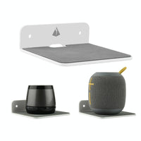 Wall-mounted Bluetooth Speaker Bracket with Phone Charging - Transparent