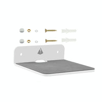 Wall-mounted Bluetooth Speaker Bracket with Phone Charging - Transparent