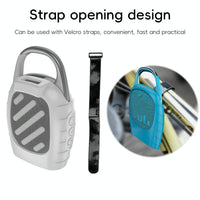 Shockproof Silicone Case for Jbl Clip 5 Bluetooth Speaker - White