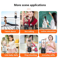 Smart Desktop Ptz with 360 Degree Rotation and Automatic Tracking - Black + White