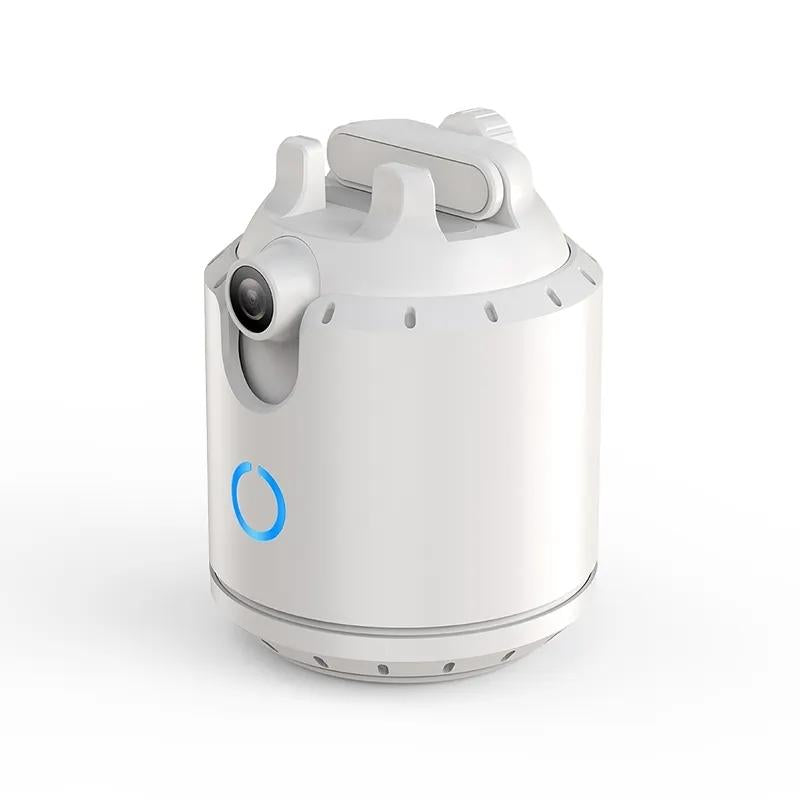 Smart Desktop Ptz with 360 Degree Rotation and Automatic Tracking - Black + White