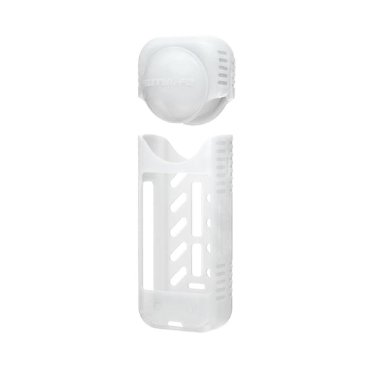 Silicone Shockproof Case and Lens Cover for Insta360 X4 by Sunnylife - Transparent - Lens Body Cover Kit