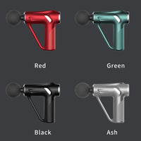 Electric Triangular Fascia Massage Gun - Green Lcd