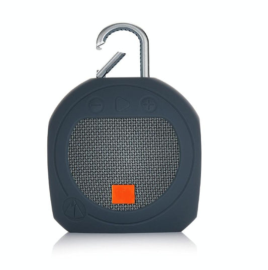 Protective Cover for Jbl Clip 3 Bluetooth Speaker - Anti-fall Silicone Storage - Dark Gray Blue