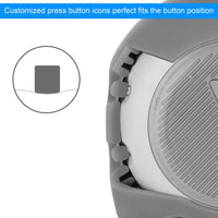 Protective Cover for Jbl Clip 3 Bluetooth Speaker - Anti-fall Silicone Storage - Dark Gray Blue