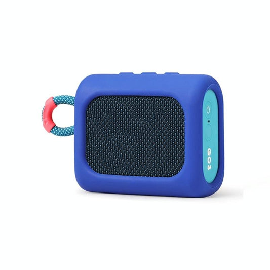 Protective Silicone Case for Jbl Go3 Speaker - Dust-proof and Anti-fall - Blue