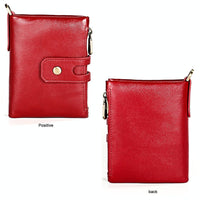 Men Rfid Leather Wallet with Card Slots - Coffee