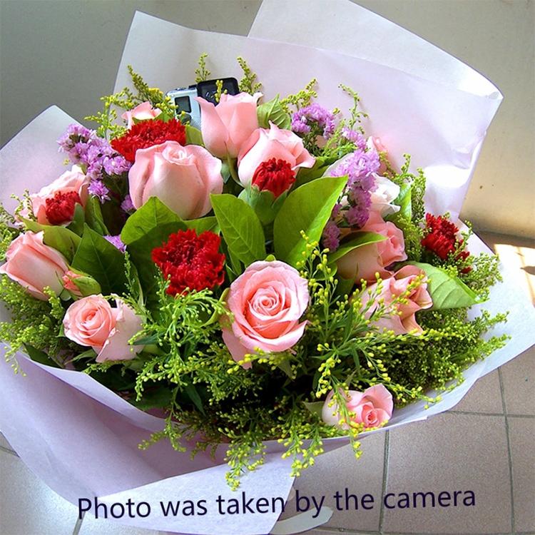 Waterproof 4k Action Camera for Cycling and Diving - Silver Grey