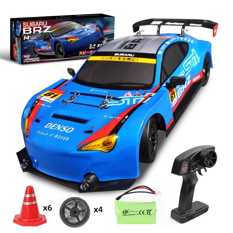 1 16 4wd Drift Rc Toy Car - 2.4g - Compact Design - Blue