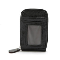 Woven Mini Coin Purse For Ladies Student Id & Card Holder - Khaki