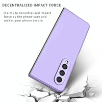 For Samsung Galaxy z Fold4 5G Foldable Armor Phone Case - Compact and Durable - Dark Blue