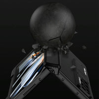 For Samsung Galaxy Z Fold4 5G Foldable Phone Case With Magnetic Closure And Pen Slot - Compact And Convenient - Grey