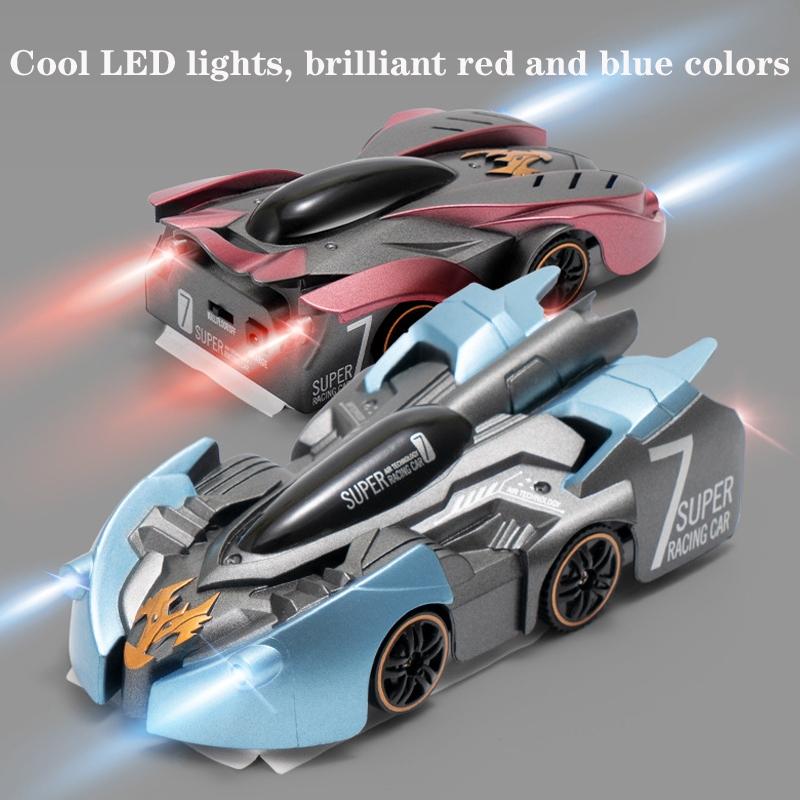 Electric Remote Control Wall Climbing Car for Kids - Mini Toy - Blue Break Watch Rc Edition