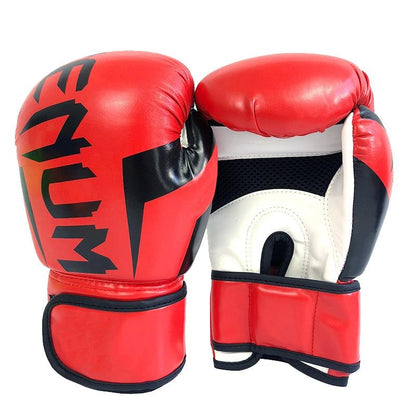 Professional Adult Boxing Training Gloves - 6Oz For Muay Thai Fighting - Fluorescent Orange