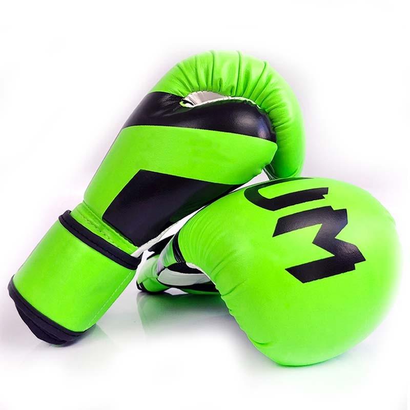 Professional Adult Boxing Training Gloves - 6Oz For Muay Thai Fighting - Fluorescent Orange