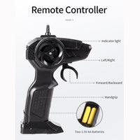 2.4ghz 4ch Rc Dongfeng 8 Six-wheeled Armor Truck Toy - Green