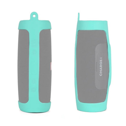 Protective Silicone Sleeve for Jbl Charge3 Speaker - Shockproof & Waterproof - Green