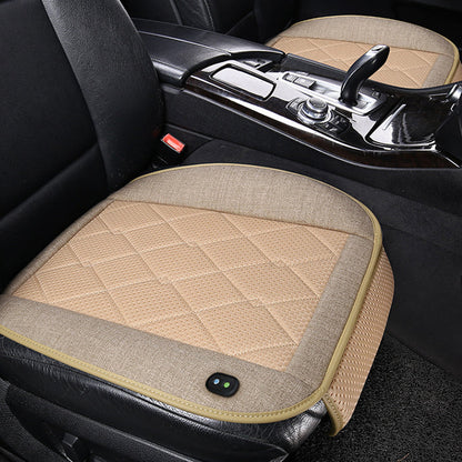 Vibe Geeks Car Seat Cover Cooling Pad Electric Air Ventilator Seat Cushion - Black