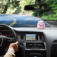 Vibe Geeks Pop Bobblehead Car Dashboard Decoration - Blue