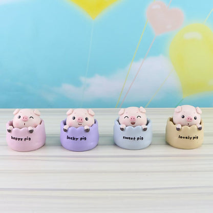 Vibe Geeks Pop Bobblehead Car Dashboard Decoration - Pink