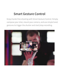 Foldable 3-axis Gimbal for Action Camera and Smartphone - Grey