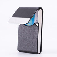 Business Card Case For Advertising Fits Most Cards - Woven Coffee